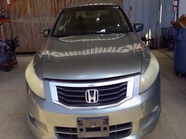 2009 HONDA ACCORD, OLIVE, EX-L MODEL, 3.5L, AT.  A26267